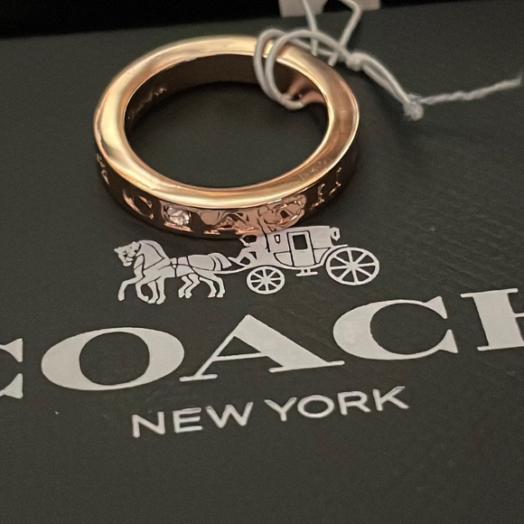 Coach Jewelry Coach Rose Gold Ring Poshmark